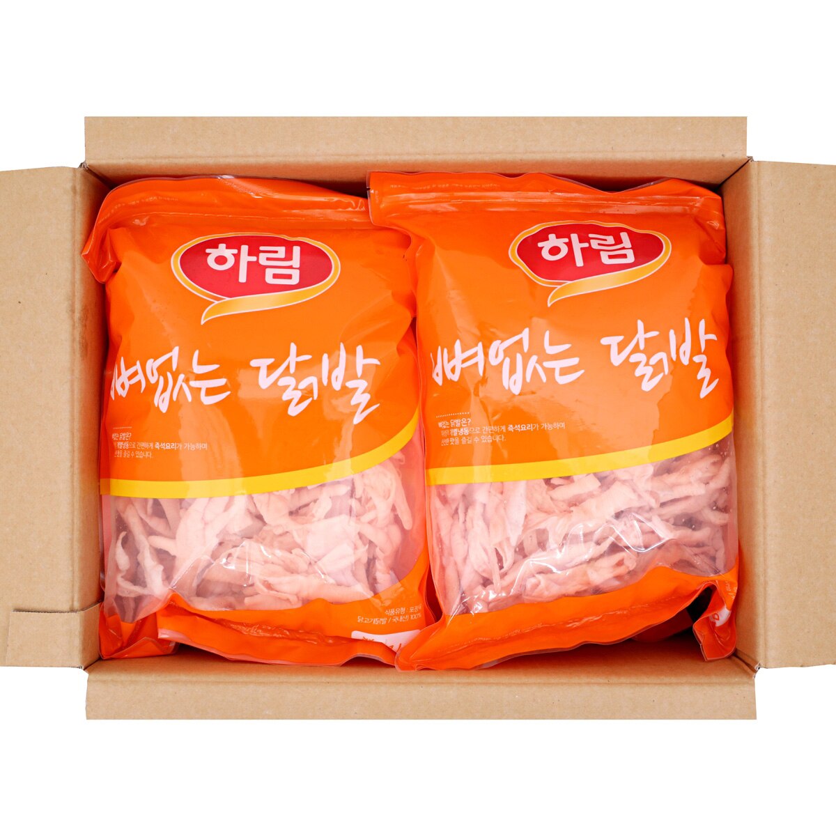 하림냉동뼈없는닭발1kg X 168개(168kg)