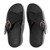 핏플랍 여성용 루루 레진버클크로스 슬라이드