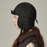 화이트샌즈 퀼팅 패딩 트루퍼 햇 아말리