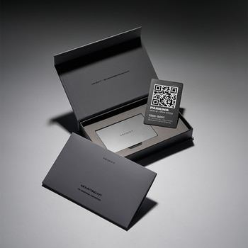 벤딕트 세이프링크 QR 주차번호판-메탈