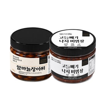 라쿠치나 알마늘 장아찌 700g + 라쿠치나 고들빼기 낙지 비빔장 700g 라쿠치나 알마늘 장아찌 700g + 라쿠치나 고들빼기 낙지 비빔장 700g