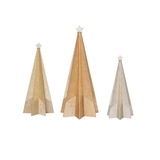 크리스마스 컨템포러리 트리 장식 3개 세트