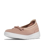 핏플랍 슈퍼큐 보우니트 발레 플랫 - 베이지버프로즈