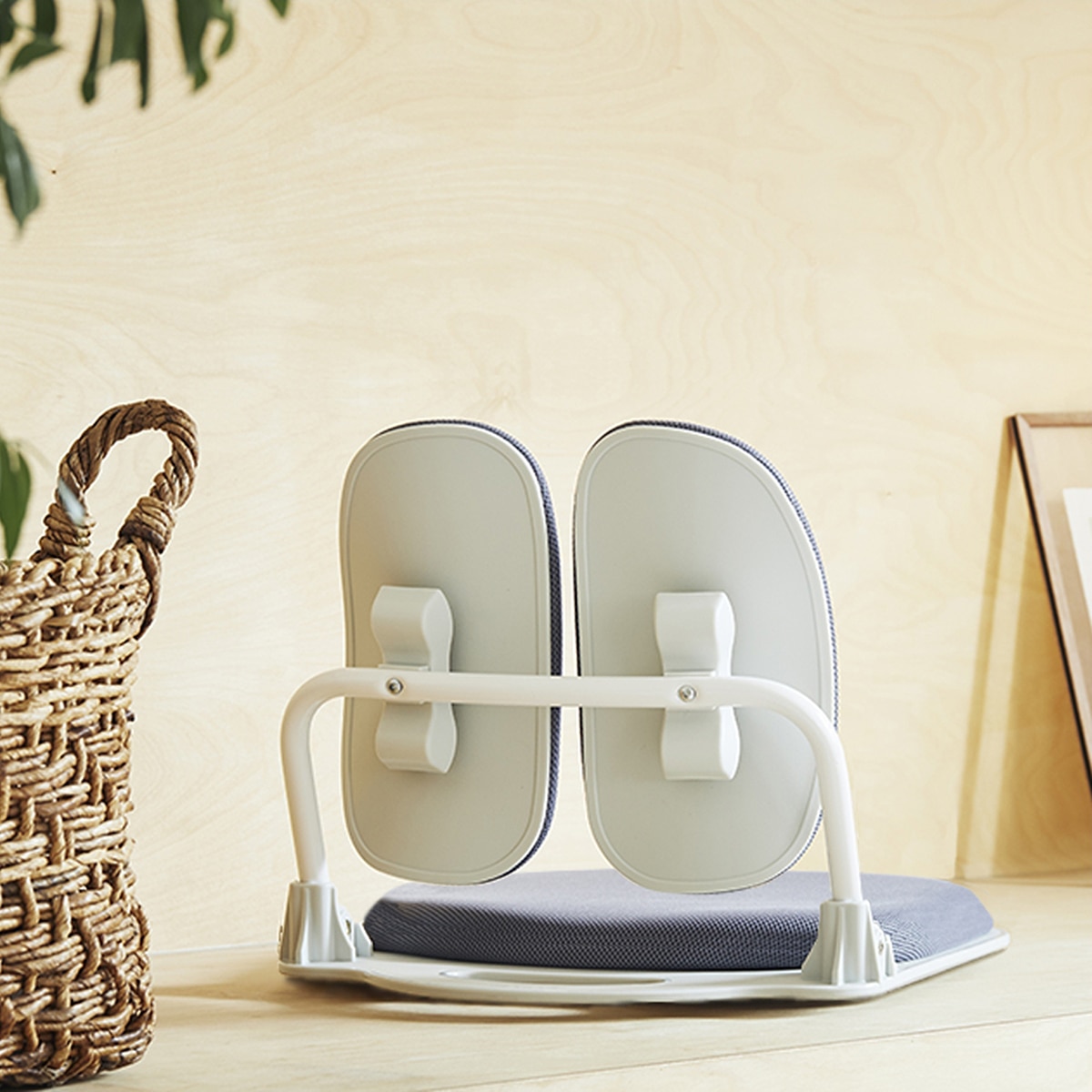 듀오백 패브릭 좌식 의자