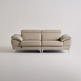 다우닝 마티에 헤드레스트 전체천연가죽 소파 3인