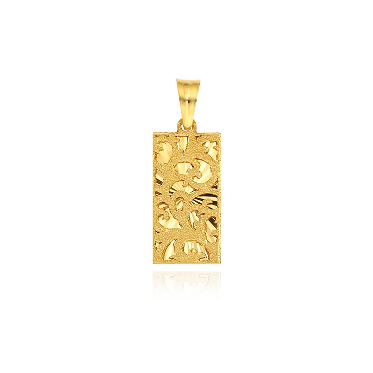 24K 메달 3.75g / 목걸이 - 직각 스퀘어