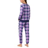 노티카 여성 실키 플리스 파자마 세트 - 퍼플