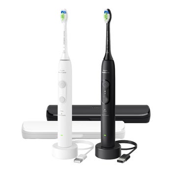 필립스 소닉케어 전동칫솔 2팩 HX4047/43