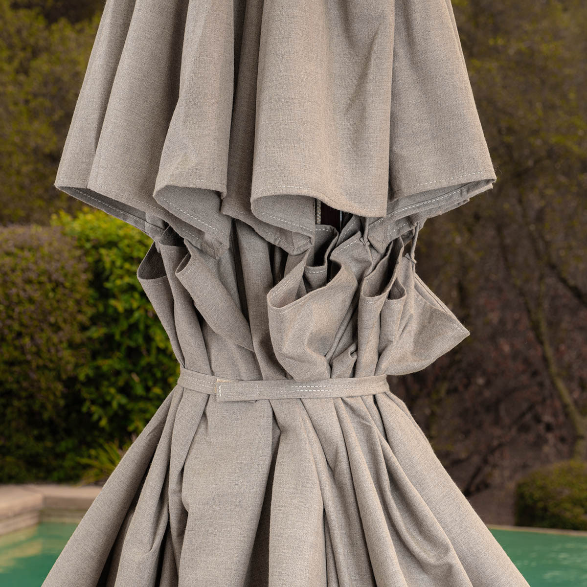 정원용 우산 베이지,지름 3.3M
