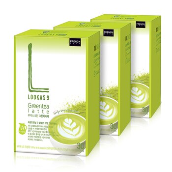 루카스나인 그린티 라떼 18.9g x 30스틱 x 3박스