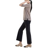 보니스팍스 여성 브이넥 풀오버 니트 - 그레이