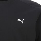 푸마 여성 우븐 티셔츠 - 블랙