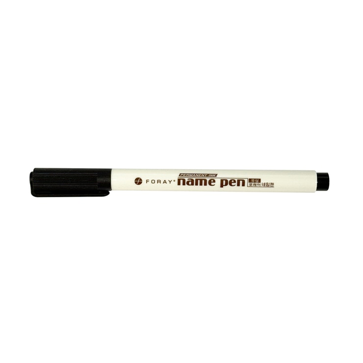 포레이 유성 네임펜 1.0mm 36개 - 흑색 포레이 유성 네임펜 1.0mm 36개 - 흑색