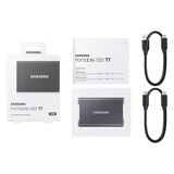 삼성 포터블 외장SSD T7 2TB, 타이탄그레이