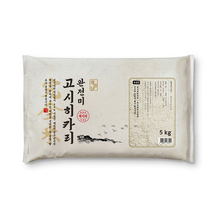 쌀명당 고시히카리 완전미 5kg 쌀명당 고시히카리 완전미 5kg