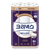 크리넥스 데코&소프트 3겹 화장지 40m x 30롤 x 2