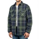 Jachs Men's Wool Blended Shirts Jacket - Green Jachs Men's Wool Blended Shirts Jacket - Green