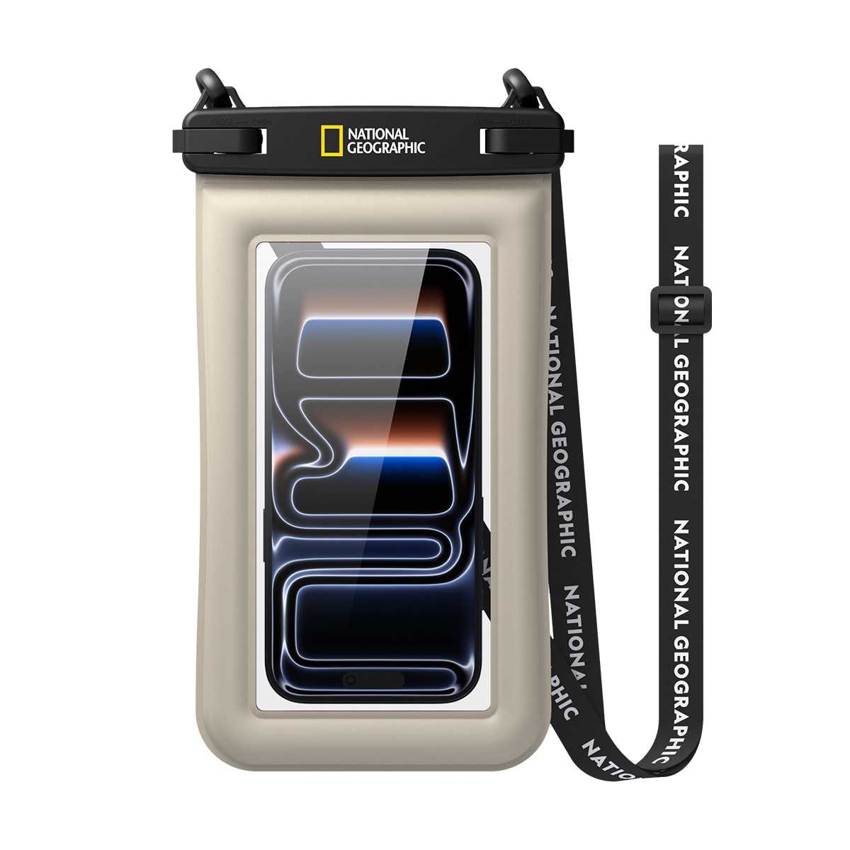 내셔널지오그래픽 스마트폰 방수팩 2개 - 베이지그린 내셔널지오그래픽 스마트폰 방수팩 2개 - 베이지그린