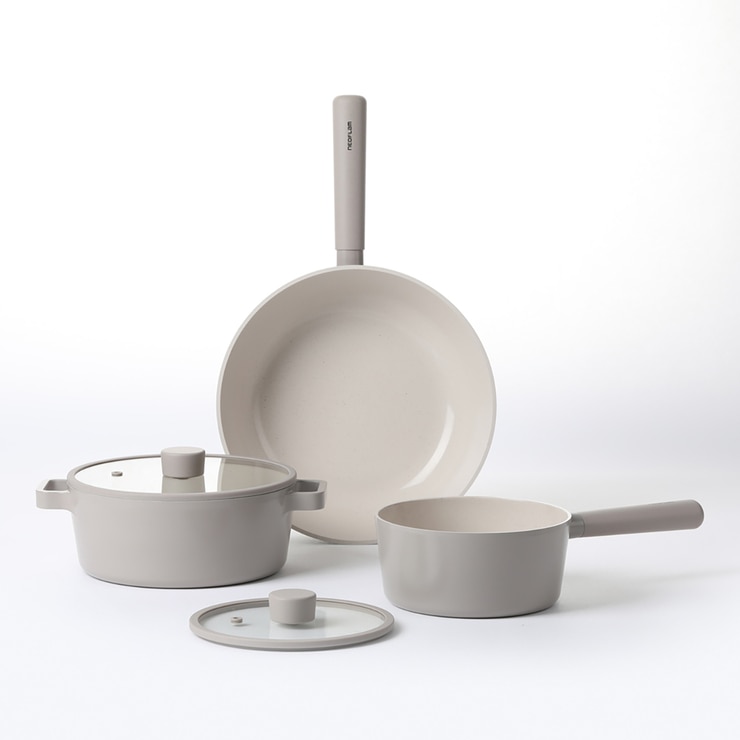 네오플램 세라믹 쿡웨어 세트 5P (뚜껑포함)