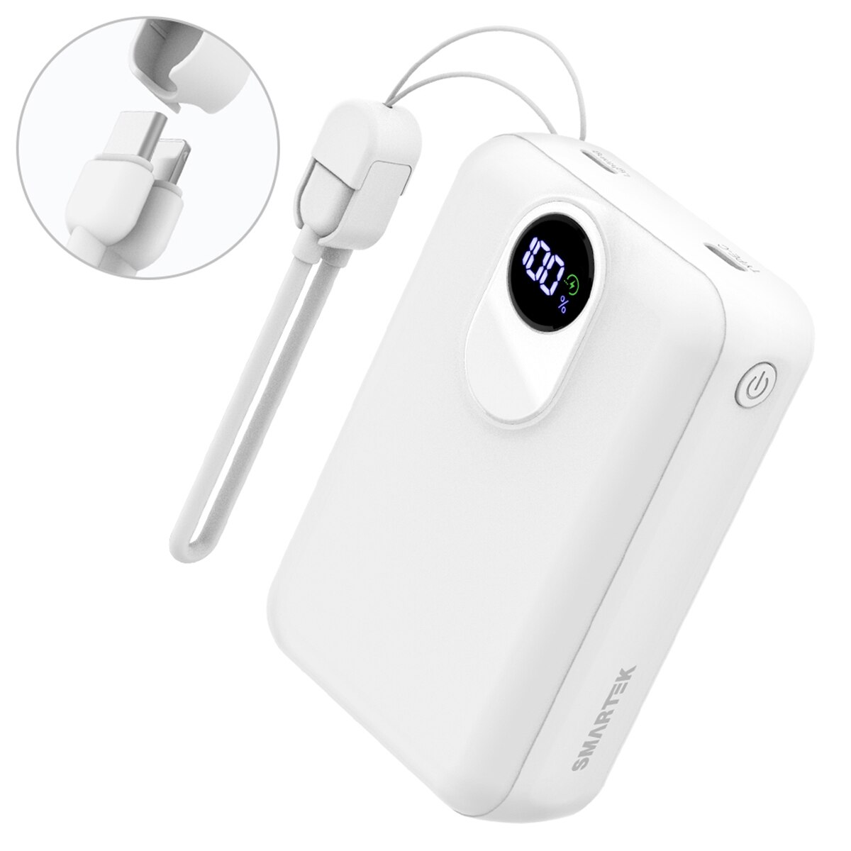 스마텍 맥세이프 보조배터리 C타입 & 8핀 일체형 스마텍 맥세이프 보조배터리 C타입 & 8핀 일체형