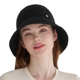 안드레아바나 여성 보닛햇 - 블랙 안드레아바나 여성 보닛햇 - 블랙