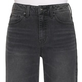 게스 여성 와이드핏 청바지 - 그레이