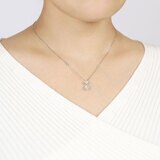 총 0.525캐럿 다이아몬드 목걸이 루키아
