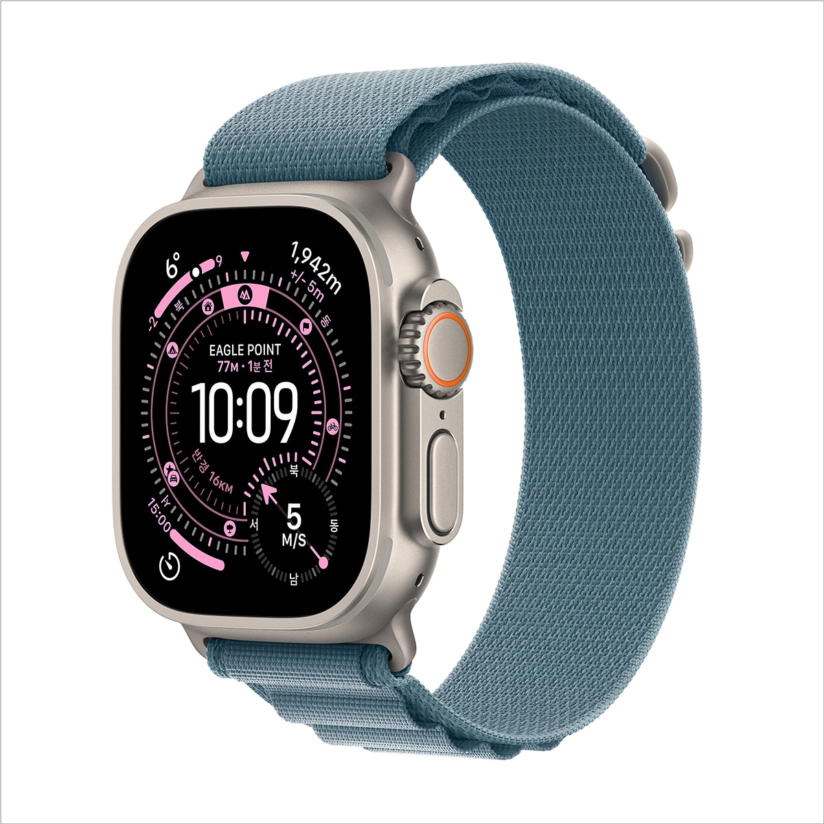 Apple Watch 울트라3 GPS+Celluar 내추럴 티타늄