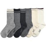 갭 여성 메리노 울양말 6족 - 패턴팩