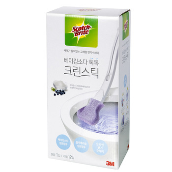 스카치브라이트 베이킹소다 변기 크린스틱/최소구매2