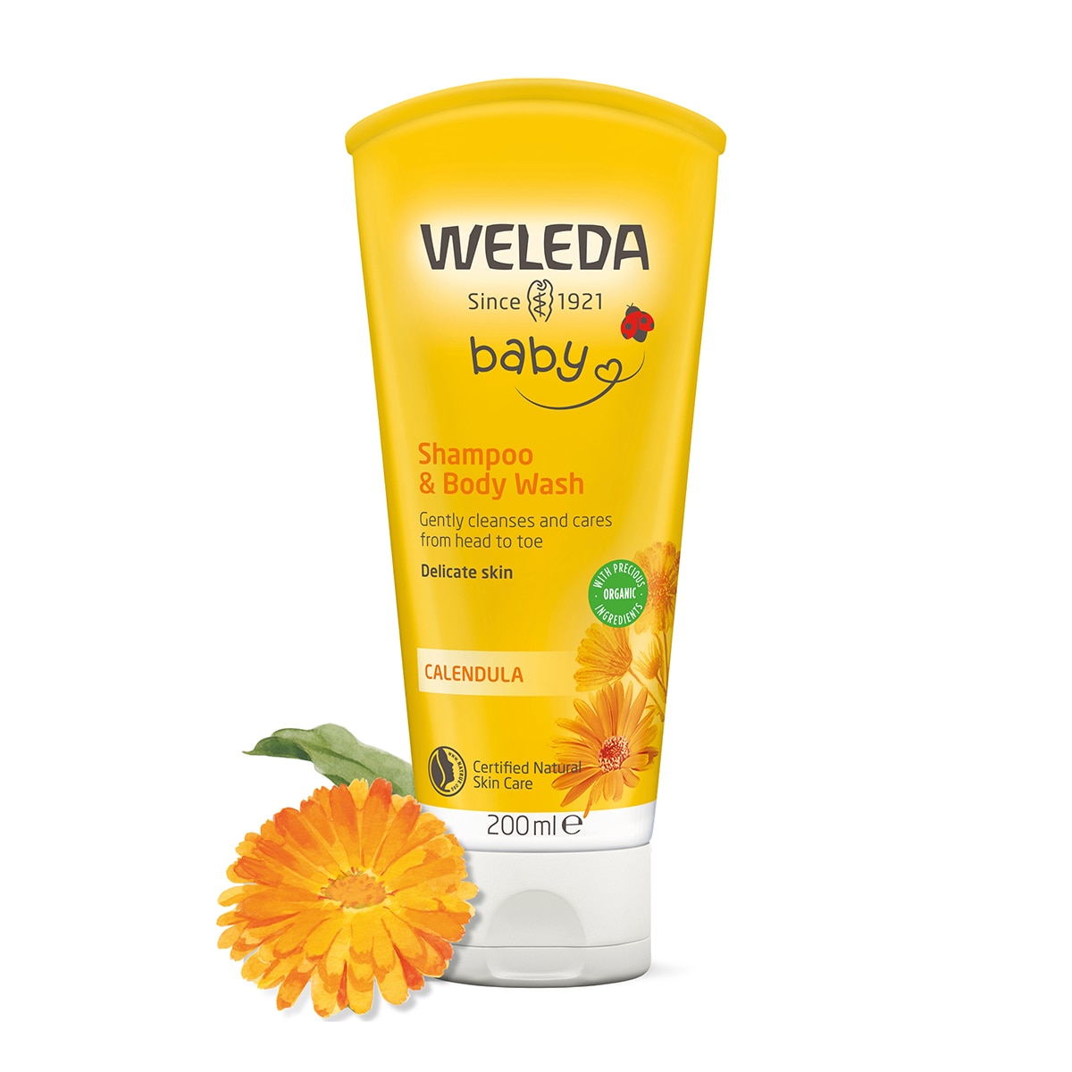 벨레다 베이비 카렌듈라 샴푸앤바디워시 200ml x 2개