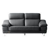 다우닝 레아 스테디 전체 천연가죽 3인 소파 - 엘그레이 다우닝 레아 스테디 전체 천연가죽 3인 소파 - 엘그레이