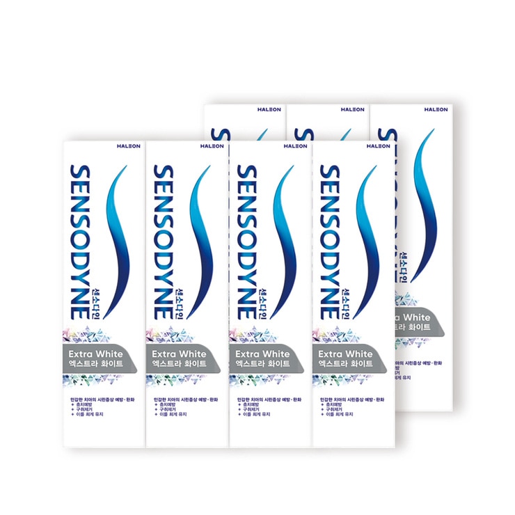 Sensodyne Extra White Toothpaste 120g x 7ea 673078