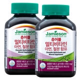 자미에슨 츄어블 멀티비타민 1350mg x 110정x 2병