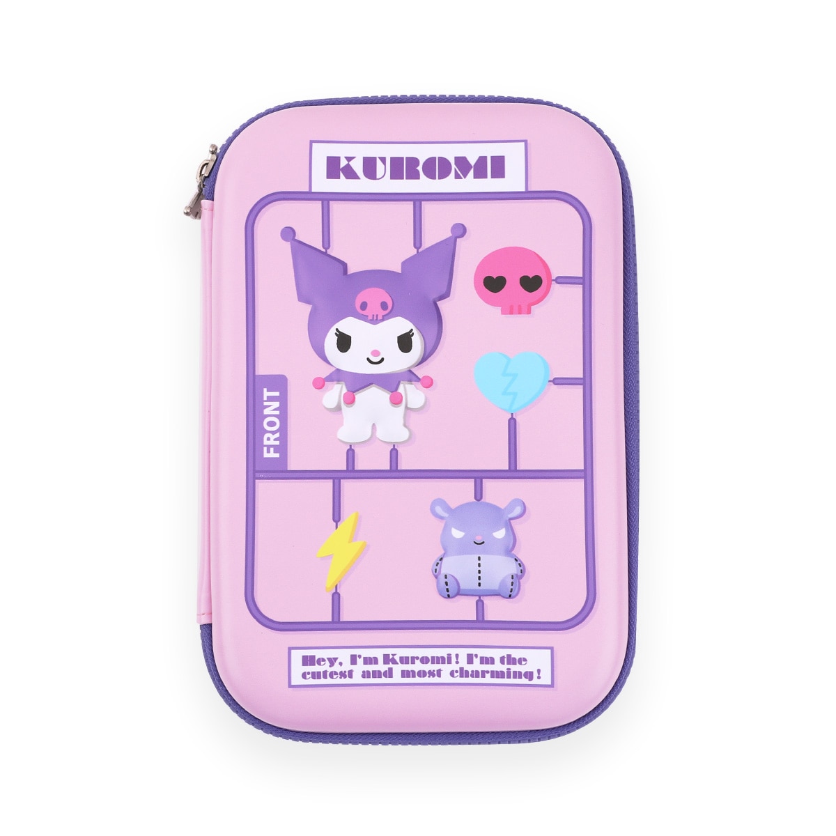 산리오캐릭터즈 EVA입체파우치 - 쿠로미 산리오캐릭터즈 EVA입체파우치 - 쿠로미