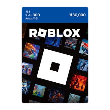 로블록스 상품권 30,000원권 X 2매/ 최소구매 2 로블록스 상품권 30,000원권 X 2매/ 최소구매 2