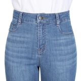 케네스콜 여성 저온스 루즈 스트레이트핏 청바지 - 라이트 인디고, 79(30)