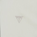 게스 여성 벨루어 코듀로이 집업 - 아이보리, L