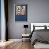 지클레 아트포스터 56x80cm - 꽃의 향연 I