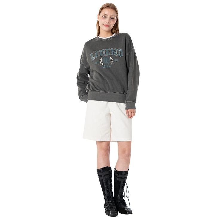 UCLA 여성 오버핏 스웨트셔츠