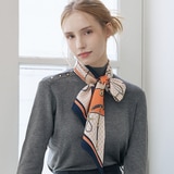 루이까또즈 울 실크 스카프