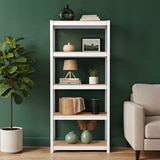 스피드랙 다용도 5단 철제 선반 80 x 40 x 180cm - 화이트 스피드랙 다용도 5단 철제 선반 80 x 40 x 180cm - 화이트