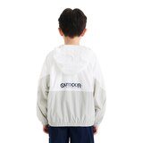 아웃도어 프로덕츠 키즈 바람막이 자켓 - 라이트그레이, 130