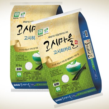 팽성 고시마을 고시히카리쌀 10kg x 2 팽성 고시마을 고시히카리쌀 10kg x 2