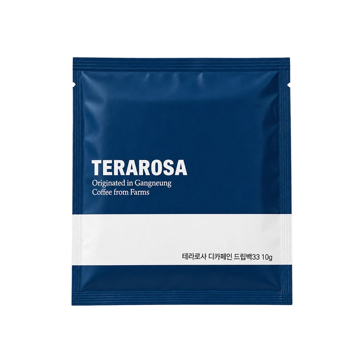 테라로사 디카페인 드립백커피 10g x 33입 테라로사 디카페인 드립백커피 10g x 33입