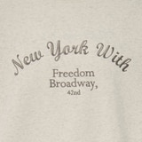 비지트 인 뉴욕 여성 플리스 스웨트셔츠