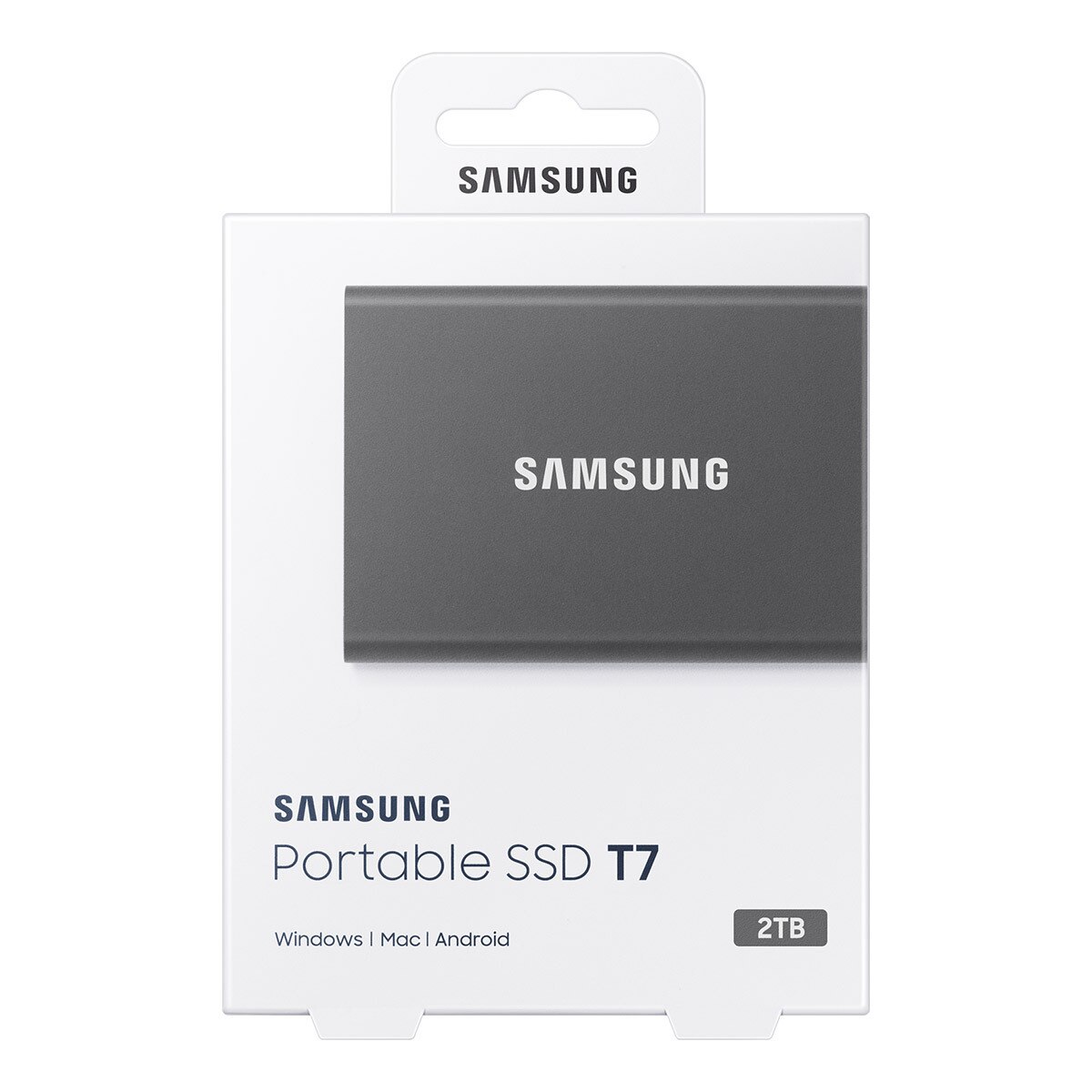 삼성 포터블 외장SSD T7 2TB, 타이탄그레이