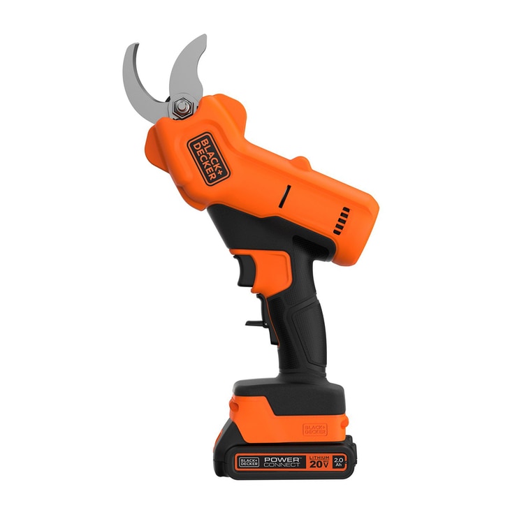 블랙 앤 데커 20V MAX 충전식 자동 전지가위 블랙 앤 데커 20V MAX 충전식 자동 전지가위