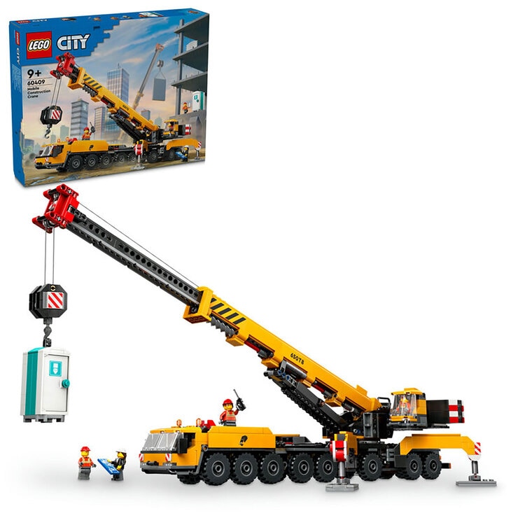 Lego City Yellow Mobile Construction Crane 674855