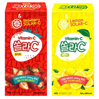 쏠라C 비타민C 2g x 80정x 4박스 쏠라C 비타민C 2g x 80정x 4박스
